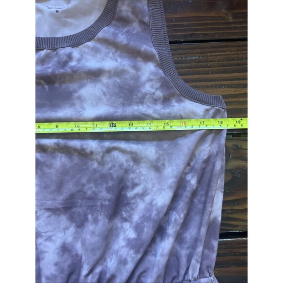 Athleta Rincon Tye Dye Mini Dress Sleeveless Rose Lightweight Size M - Picture 6 of 7